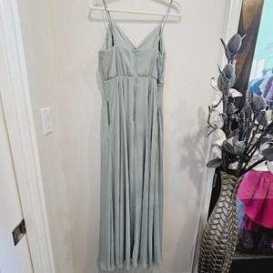 Birdy Grey Sage Full Length Prom/Cocktail Dress- Women's Medium